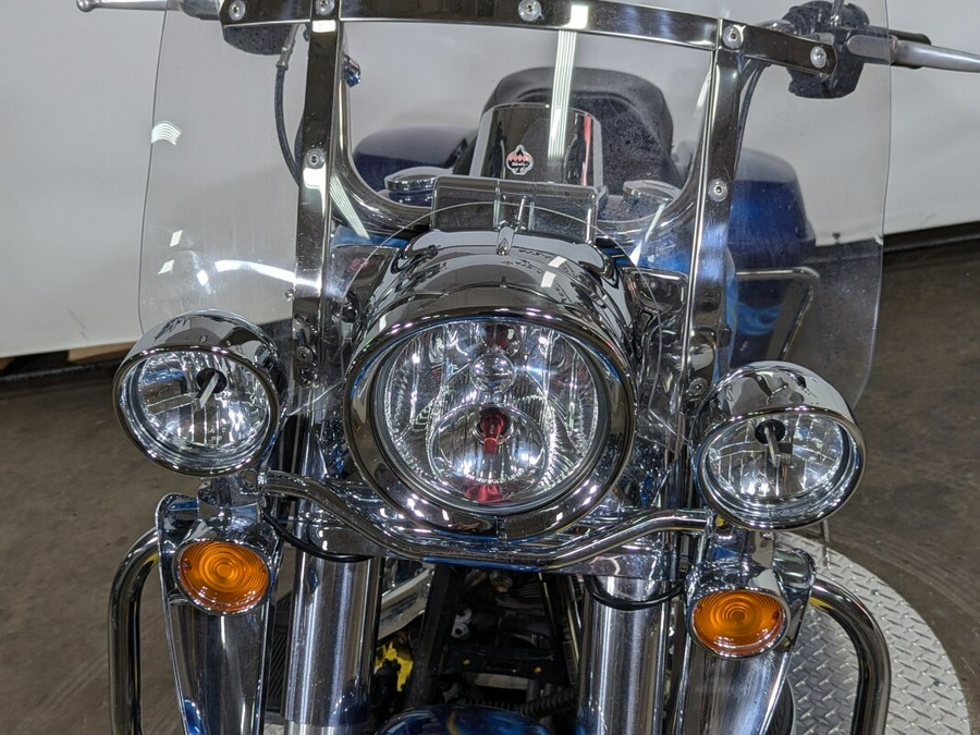 2014 Harley-Davidson Road King Custom Blue Flames