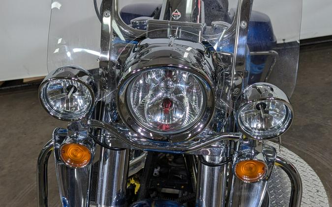 2014 Harley-Davidson Road King Custom Blue Flames