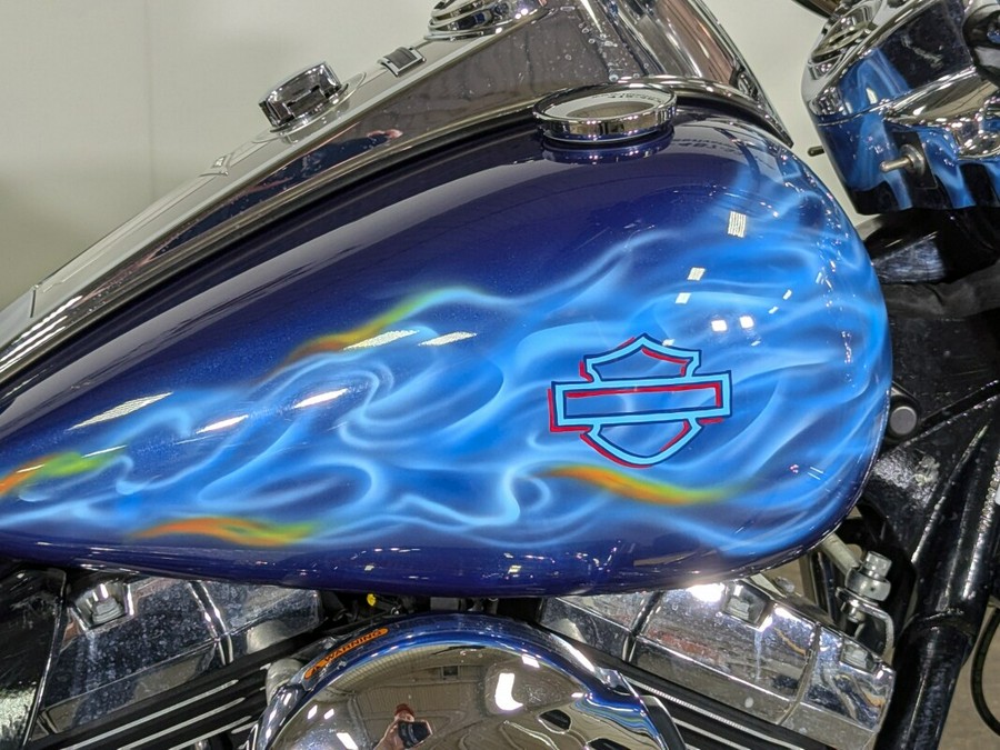 2014 Harley-Davidson Road King Custom Blue Flames