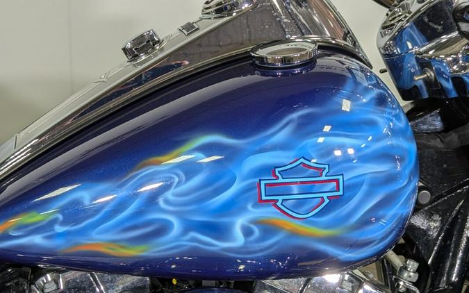 2014 Harley-Davidson Road King Custom Blue Flames