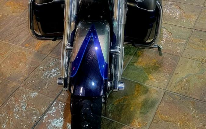 2017 Harley-Davidson® CVO™ Limited Palladium Silver/Phantom Blue with Wicked S