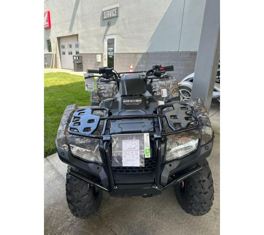 2025 Honda® FourTrax Rancher 4x4 Automatic DCT IRS EPS TrueTimber Atera Camo