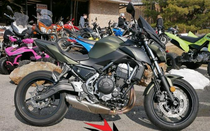 2018 Kawasaki Z650 ABS