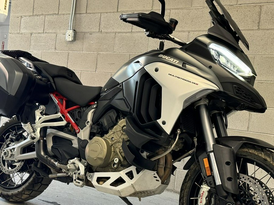 2021 Ducati Multistrada V4S Aviator Grey / Spoked Wheels