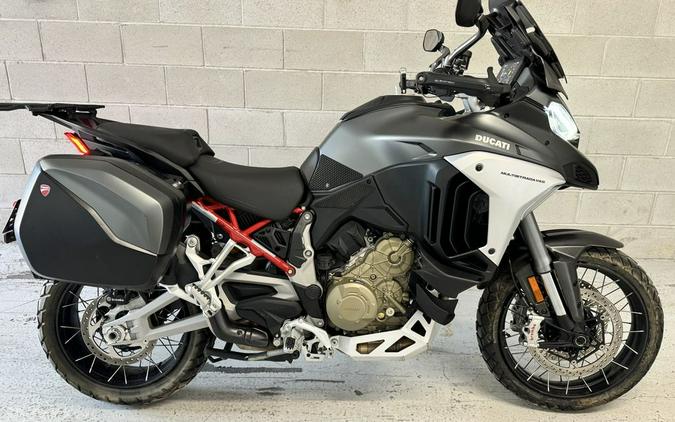 2021 Ducati Multistrada V4S Aviator Grey / Spoked Wheels