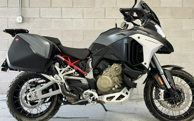 2021 Ducati Multistrada V4S Aviator Grey / Spoked Wheels