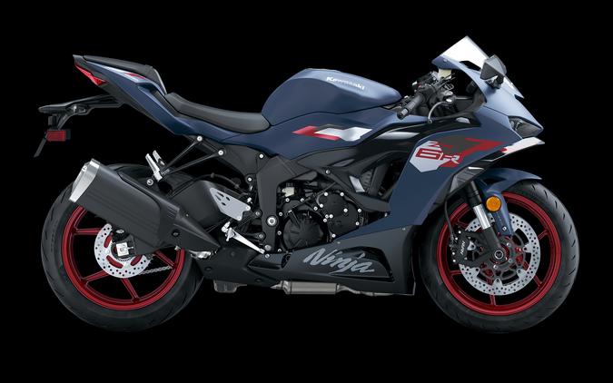 2027 Kawasaki Ninja ZX-6R METALLIC MATTE TWILIGHT BLUE