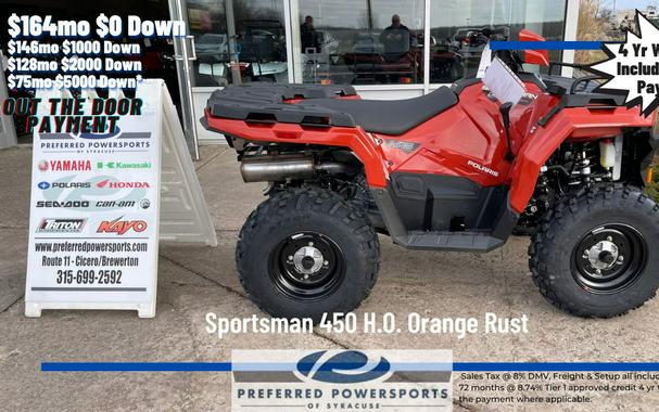 2024 Polaris Industries Sportsman 450 H.O. Orange Rust