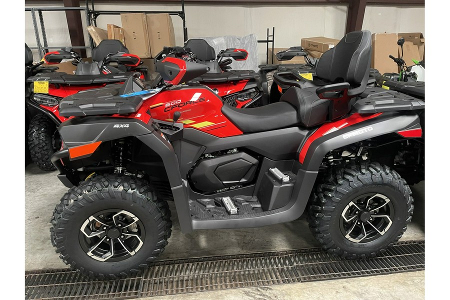 2024 CFMOTO Cforce 600 Touring MAGMA RED