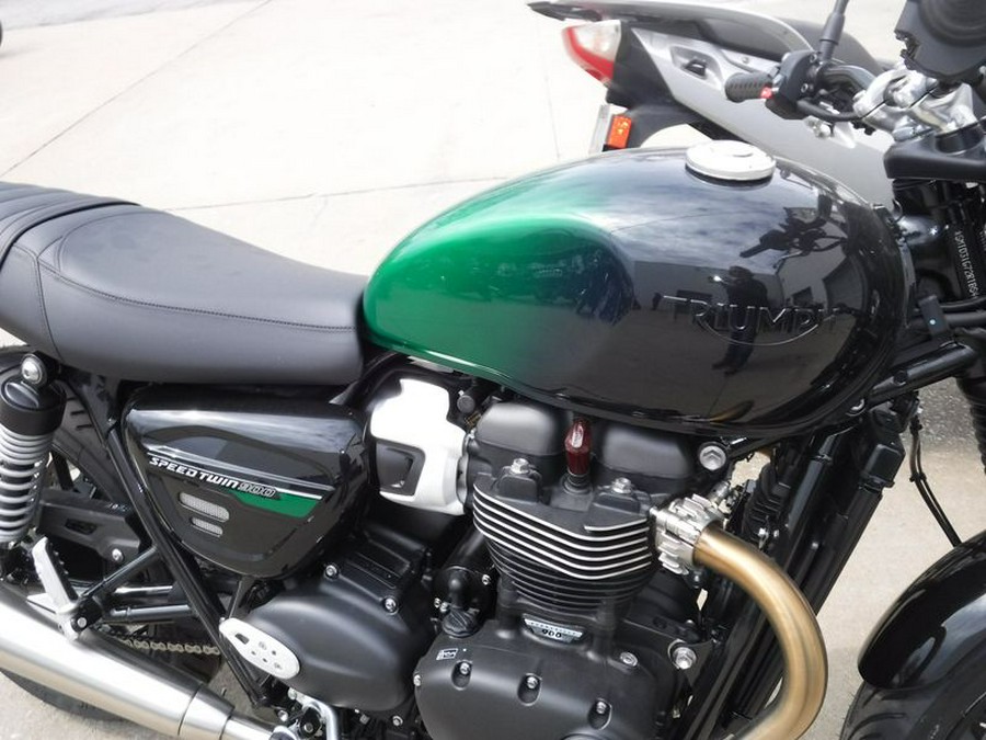 New 2024 Triumph SPEED TWIN 900 STEALTH EDITION Motorcycle in Kansas City, MO