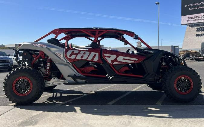 2025 Can-Am® Maverick X3 Max X RS Turbo RR With Smart-Shox Fiery Red & Hyper Silver