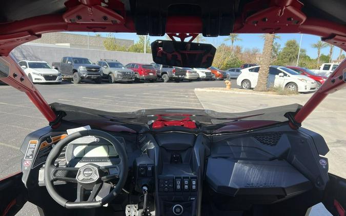 2025 Can-Am® Maverick X3 Max X RS Turbo RR With Smart-Shox Fiery Red & Hyper Silver