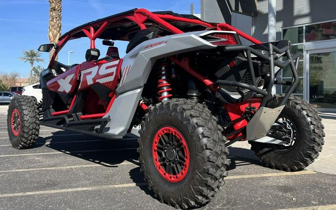 2025 Can-Am® Maverick X3 Max X RS Turbo RR With Smart-Shox Fiery Red & Hyper Silver