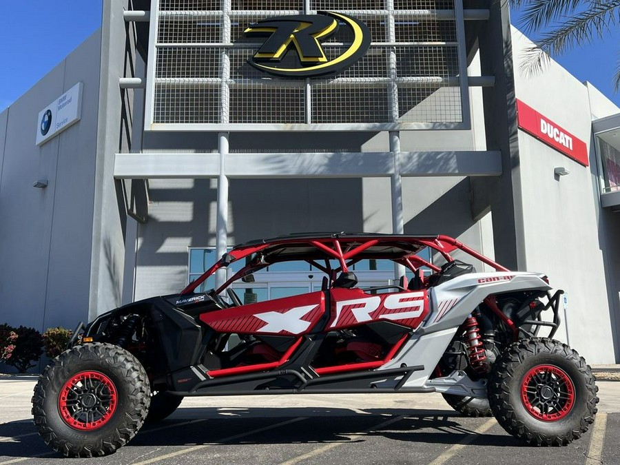 2025 Can-Am® Maverick X3 Max X RS Turbo RR With Smart-Shox Fiery Red & Hyper Silver