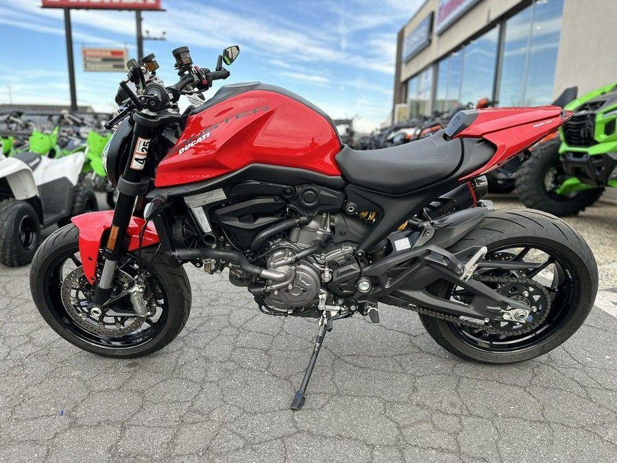 2022 Ducati Monster + Ducati Red