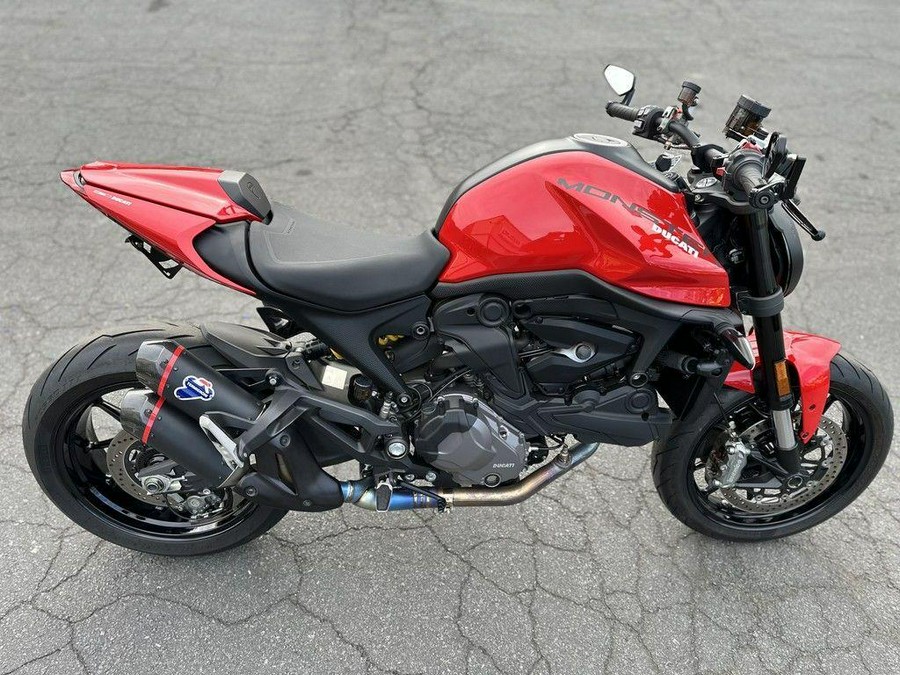 2022 Ducati Monster + Ducati Red