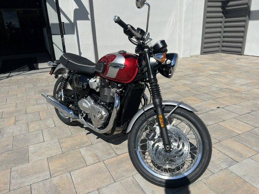 2025 Triumph Bonneville T120 Elvis Presley Limited Edition Carnival Red