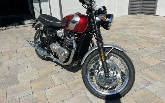 2025 Triumph Bonneville T120 Elvis Presley Limited Edition Carnival Red