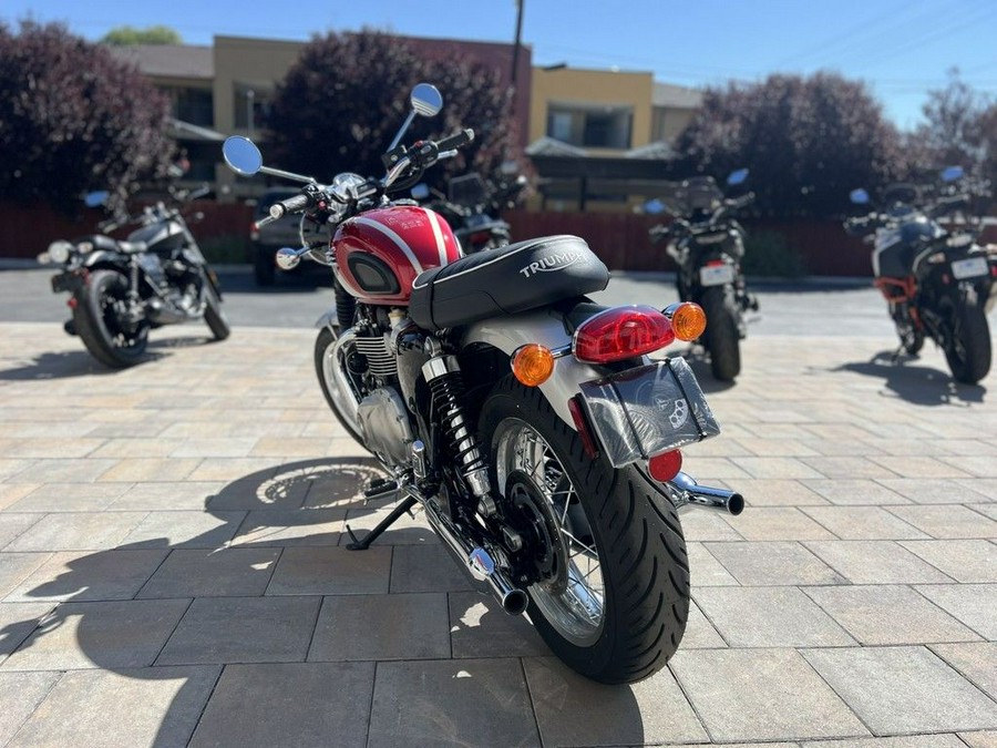 2025 Triumph Bonneville T120 Elvis Presley Limited Edition Carnival Red