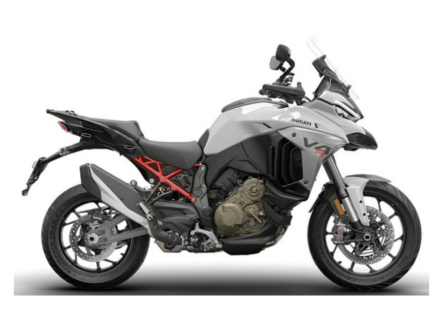 2026 Ducati Multistrada V4 S Travel & Radar Arctic White