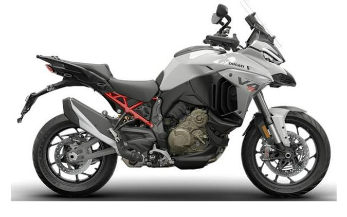 2026 Ducati Multistrada V4 S Travel & Radar Arctic White