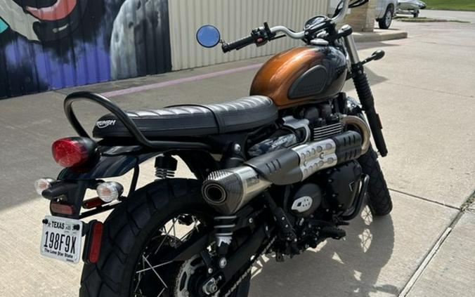 2024 Triumph Scrambler 900 Cosmic Yellow/Graphite