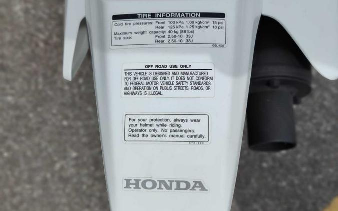 2024 Honda CRF 50F