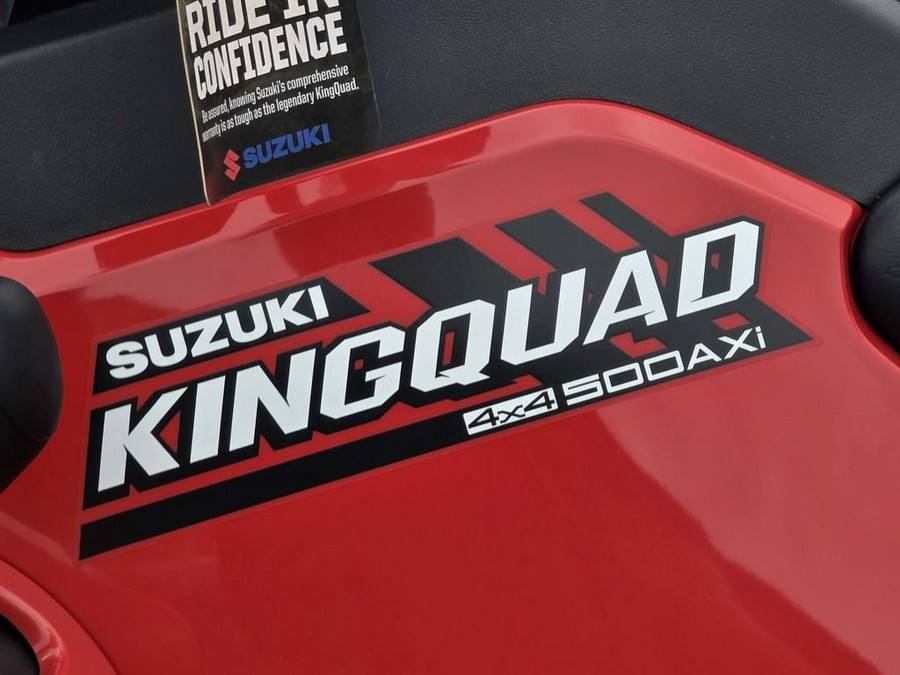 2025 Suzuki KingQuad 500 AXi Power Steering