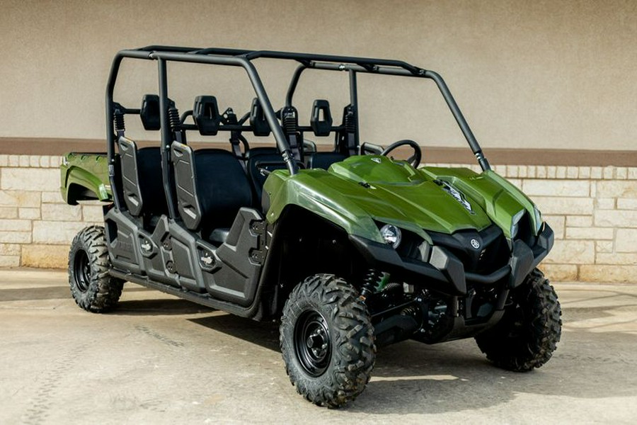 New 2024 YAMAHA VIKING VI EPS TACTICAL GREEN