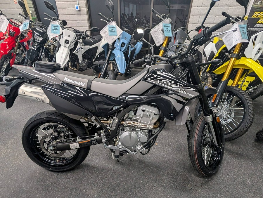 2026 Kawasaki KLX 300SM Battle Gray/Ebony - A57109