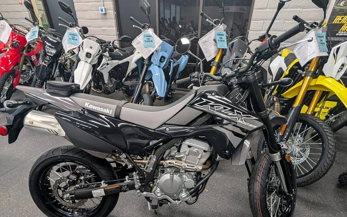 2026 Kawasaki KLX 300SM Battle Gray/Ebony - A57109