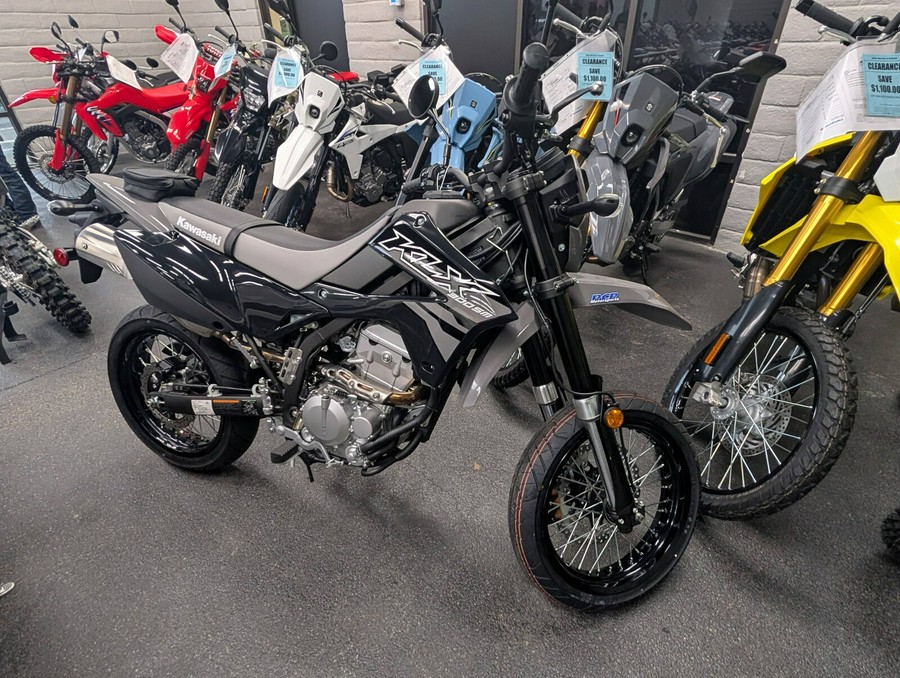 2026 Kawasaki KLX 300SM Battle Gray/Ebony - A57109