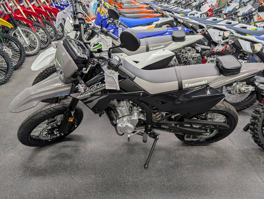 2026 Kawasaki KLX 300SM Battle Gray/Ebony - A57109