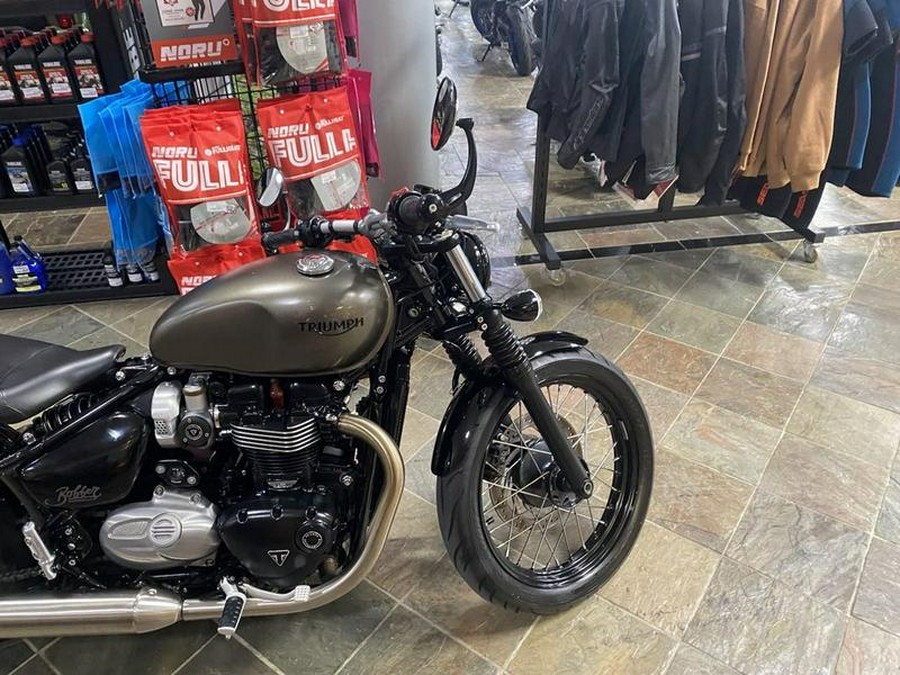 2017 Triumph Bonneville Bobber Ironstone