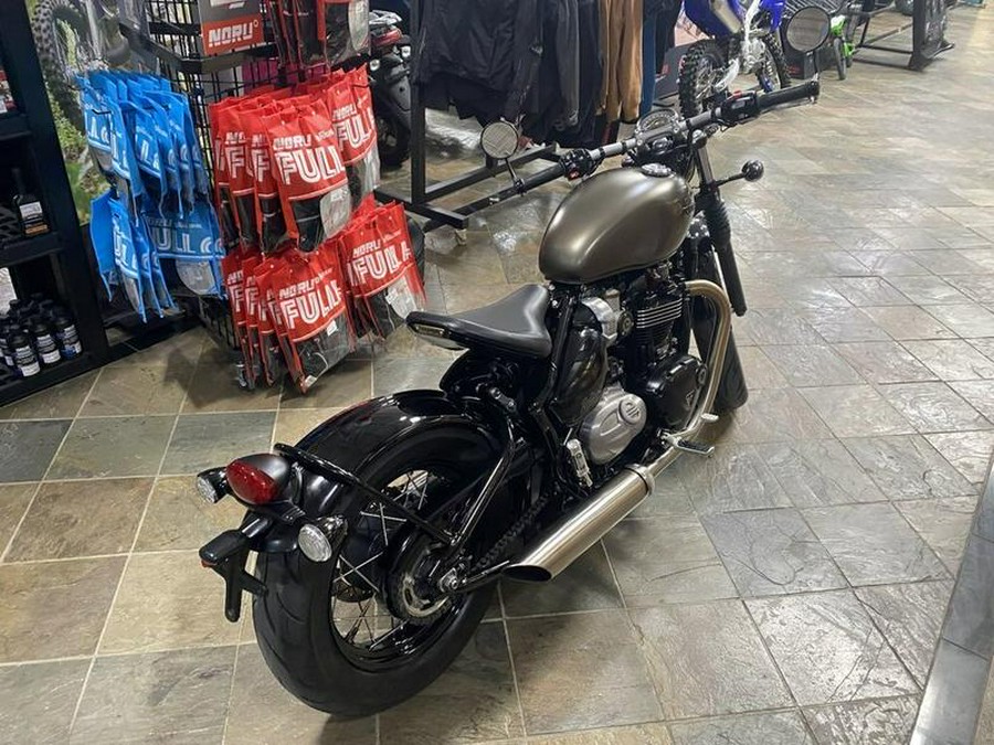 2017 Triumph Bonneville Bobber Ironstone