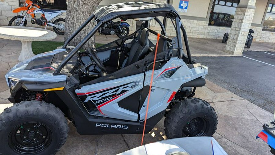 New 2024 POLARIS RZR 200 EFI STORM GRAY