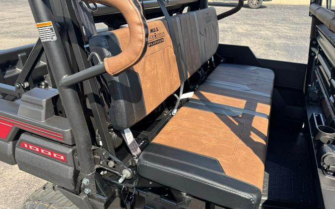 2026 Kawasaki Mule™ PRO-FXT™ 1000 Platinum Ranch Edition - Metallic Deep Red