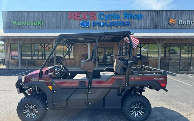2026 Kawasaki Mule™ PRO-FXT™ 1000 Platinum Ranch Edition - Metallic Deep Red