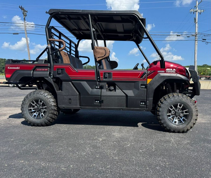 2026 Kawasaki Mule™ PRO-FXT™ 1000 Platinum Ranch Edition - Metallic Deep Red