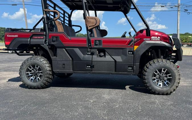 2026 Kawasaki Mule™ PRO-FXT™ 1000 Platinum Ranch Edition - Metallic Deep Red