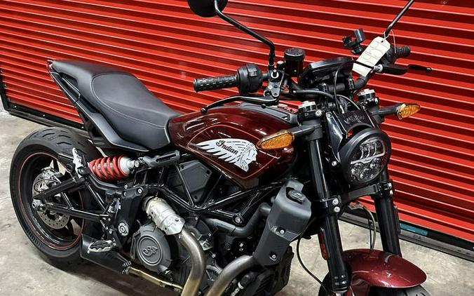 2022 Indian Motorcycle® FTR S Maroon Metallic