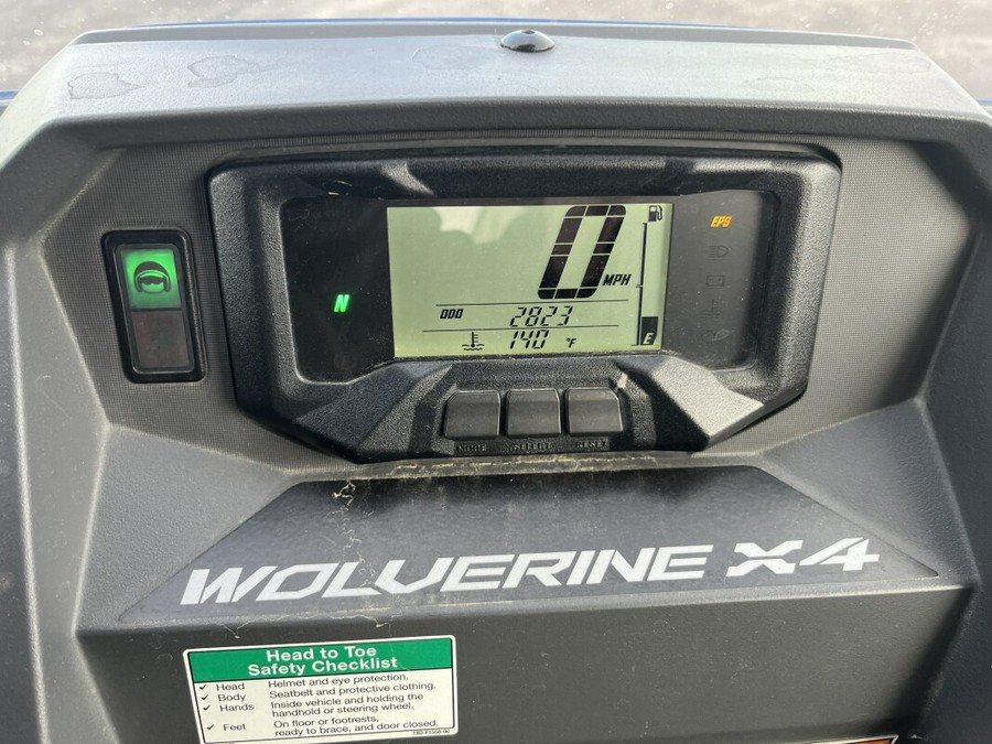 2019 YAMAHA WOLVERINE X4 SE