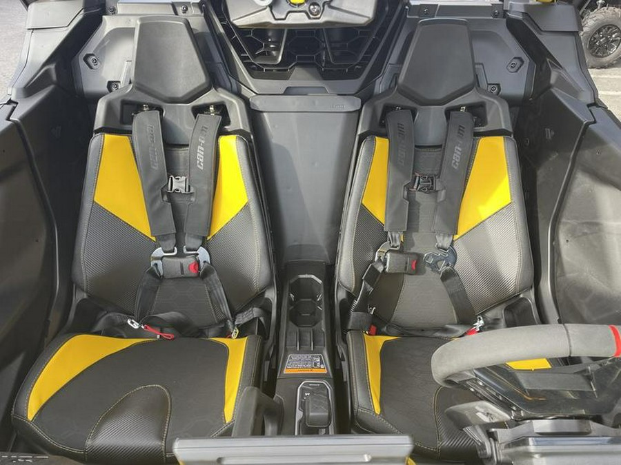 2024 Can-Am® Maverick R X RS with Smart-Shox Carbon Black & Neo Yellow