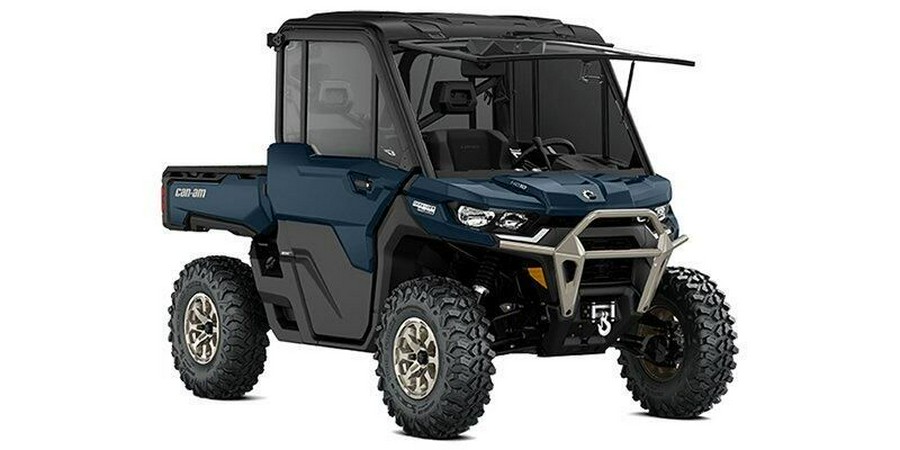 New 2025 CAN-AM DEFENDER MAX LIMITED CAB HD10 DUSTY NAVY