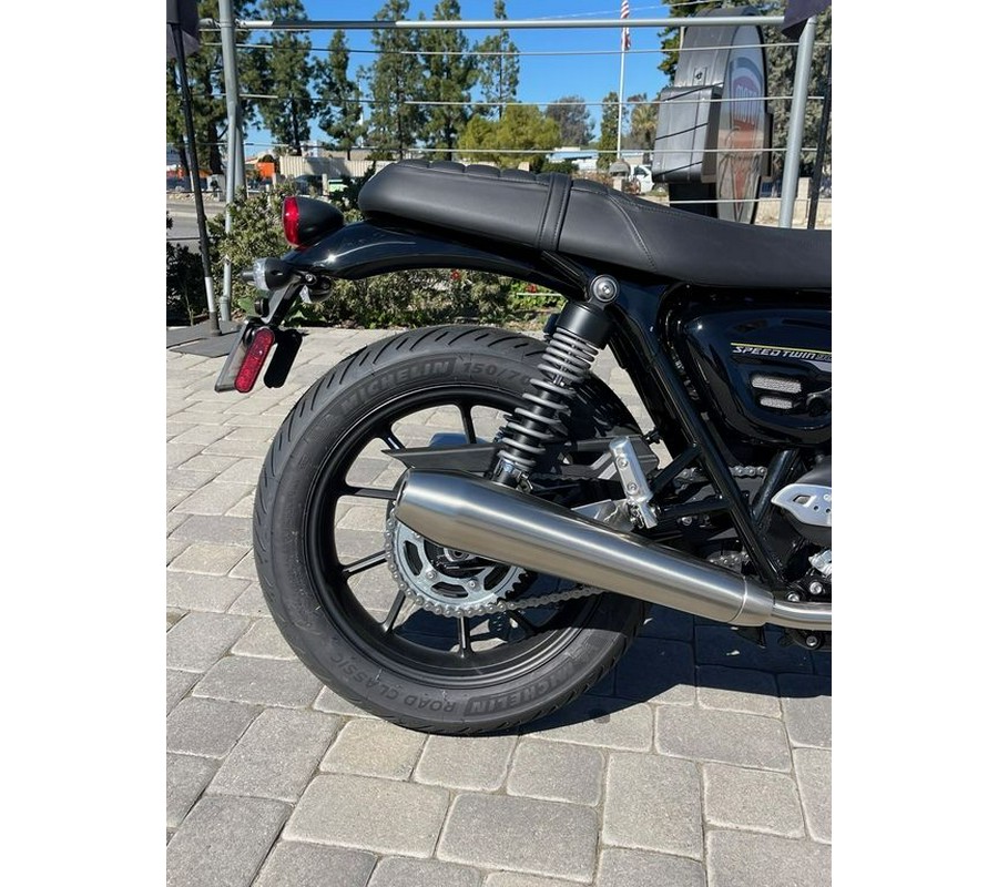 2023 Triumph Speed Twin 900 Matte Silver Ice