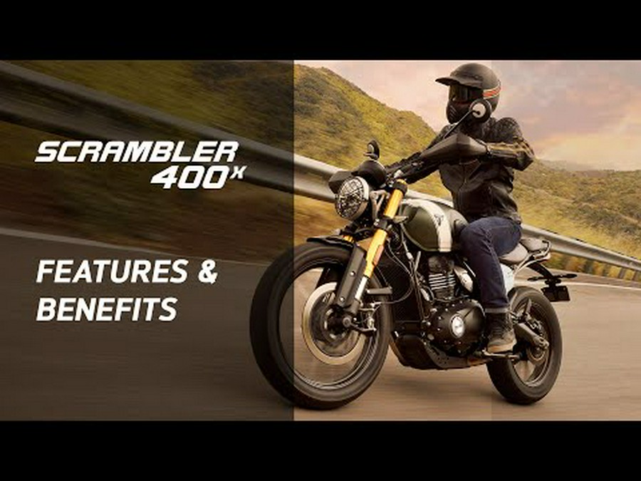 2025 Triumph Scrambler 400 X