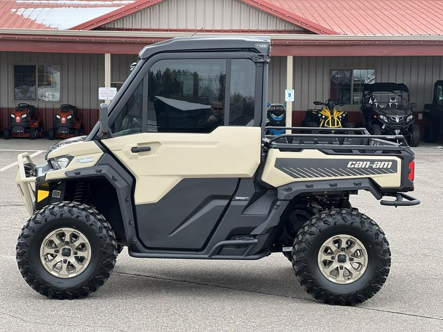 2024 Can-Am® Defender Limited HD10 Desert Tan & Timeless Black