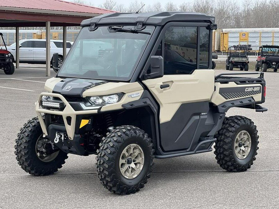 2024 Can-Am® Defender Limited HD10 Desert Tan & Timeless Black