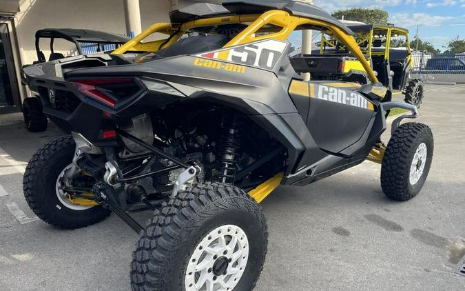 2024 Can-Am® Maverick R X RS with Smart-Shox Carbon Black & Neo Yellow