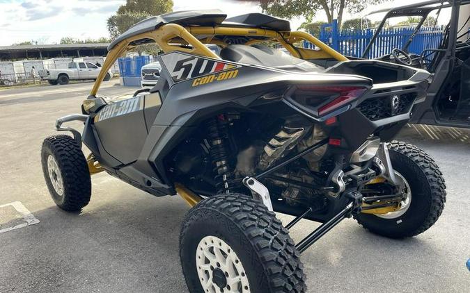 2024 Can-Am® Maverick R X RS with Smart-Shox Carbon Black & Neo Yellow